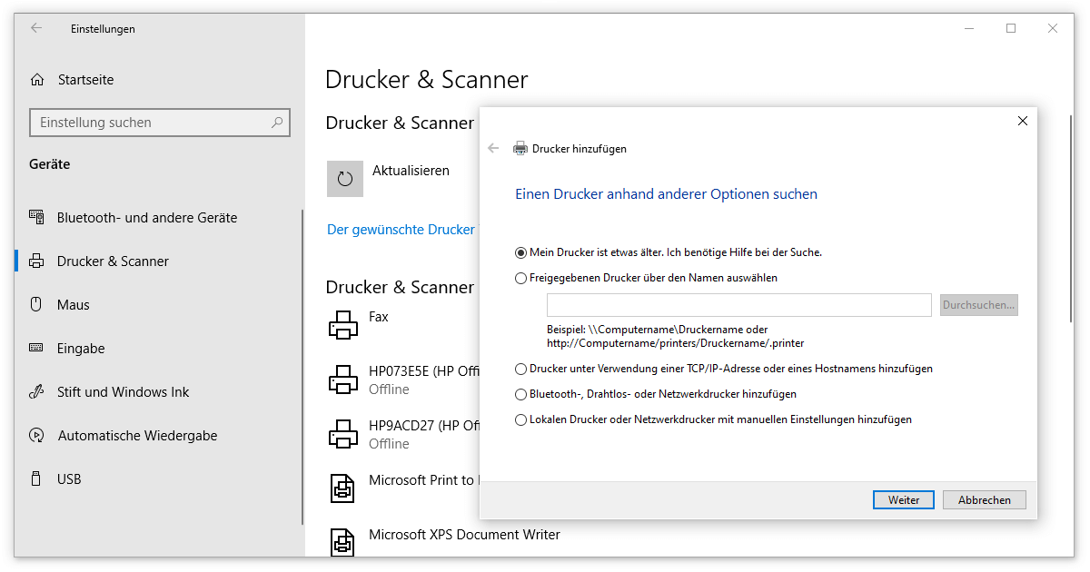 Treiber, mit denen du bei Windows 10 Drucker installieren kannst
