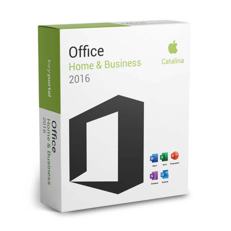 Office 2016 Home & Business Mac Catalina