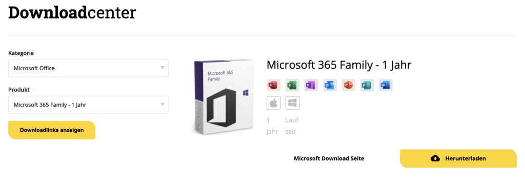 microsoft 365 downloadcenter